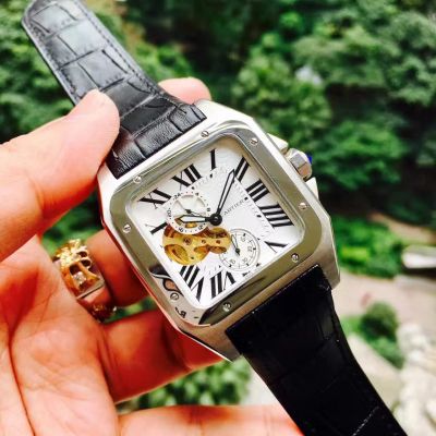 High Quality Replica Cartier Santos 100 Automatic watch 40mm